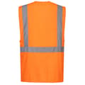Miniatyrbillede 2 af 2: Portwest Herre Executive Pocket Hi-Vis Vest til mænd