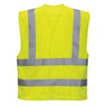 Miniatyrbillede 2 af 2: Portwest Herre Mesh Hi-Vis Vest