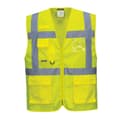 Miniatyrbillede 1 af 2: Portwest Herre Athens Mesh Hi-Vis Vest