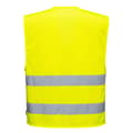 Miniatyrbillede 2 af 2: Portwest Herre Mesh Hi-Vis Vest
