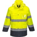 Miniatyrbilde 1 av 2: Portwest Mens S162 3 In 1 Lite Hi-Vis Jacket