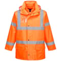 Miniatyrbillede 1 af 2: Portwest Herre Essential 5 i 1 Hi-Vis sikkerhedsjakke