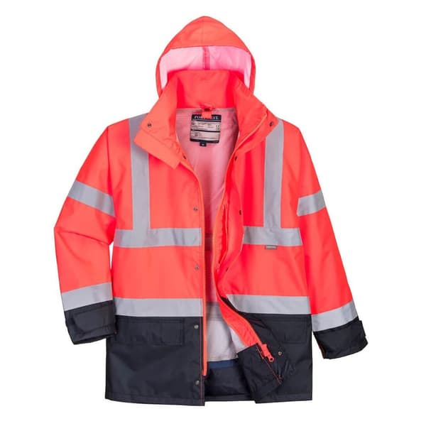 Portwest Herre Executive 5 i 1 Hi-Vis jakke til mænd