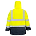 Miniatyrbillede 2 af 2: Portwest Herre Executive 5 i 1 Hi-Vis jakke til mænd