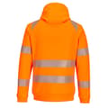 Miniatyrbilde 2 av 2: Portwest Mens DX4 Hi-Vis Safety Full Zip Hoodie
