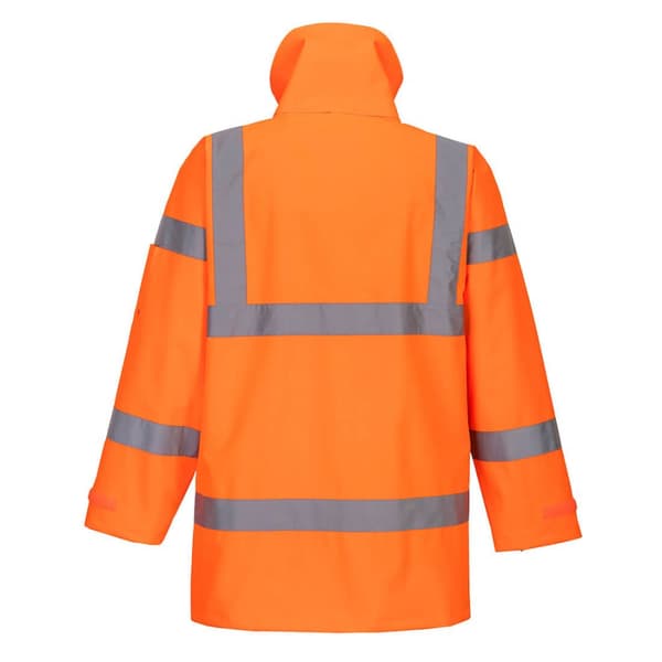 Portwest Regn Hi-Vis säkerhetsjacka för män
