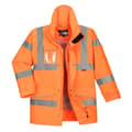 Miniatyrbild 1 av 2: Portwest Regn Hi-Vis säkerhetsjacka för män