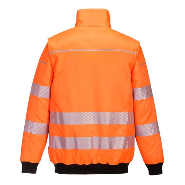 Portwest PW3 Hi-Vis 3 i 1 säkerhetsjacka för män