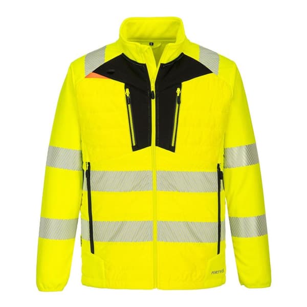 Portwest DX4-hybridjacka för män med bågformade hissfärgade jackor