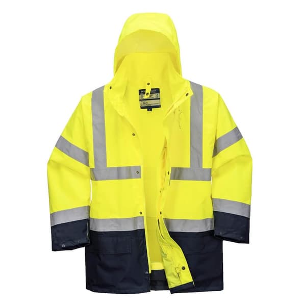 Portwest Mens Essential 5 in 1 Hi-Vis Jacket