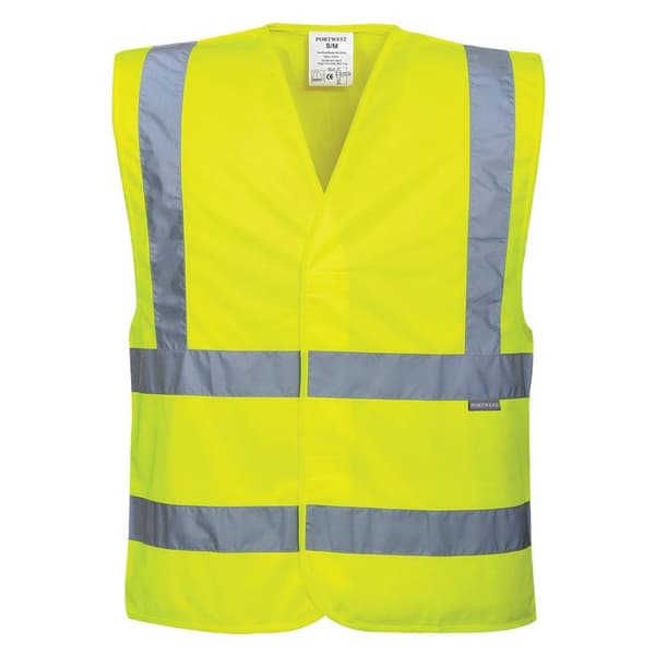 Portwest Mens Band & Brace Hi-Vis Vest