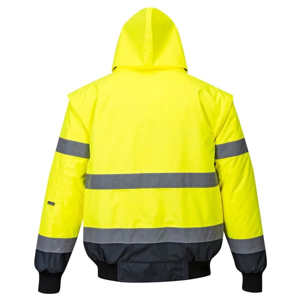 Portwest 3 i 1 Hi-Vis bomberjakke til mænd