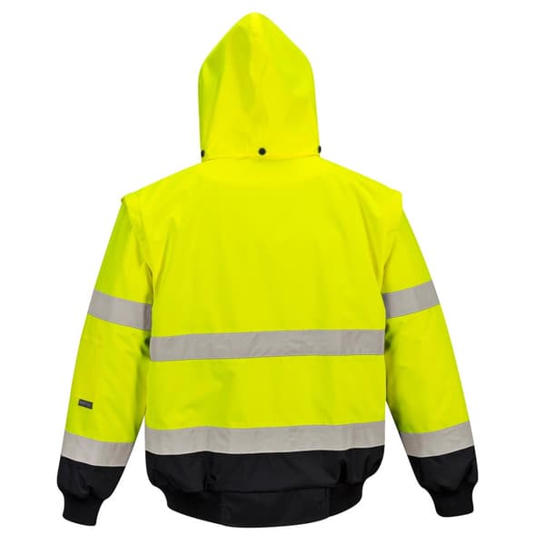 Portwest 3 i 1 Hi-Vis bomberjakke til mænd