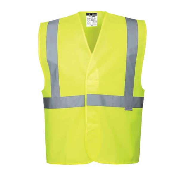 Portwest Mens Band & Brace Hi-Vis Vest