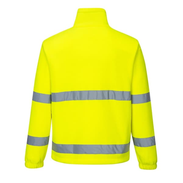 Portwest Herre Essential Fleece Hi-Vis-jakke til mænd