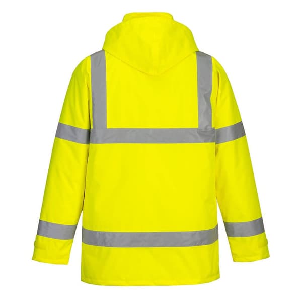 Portwest Mens Hi-Vis Winter Traffic Jacket