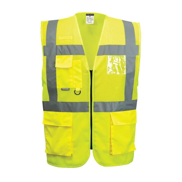 Portwest Madrid Mesh Hi-Vis väst för män