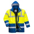 Miniatyrbilde 2 av 2: Portwest Mens Contrast Hi-Vis Winter Traffic Jacket