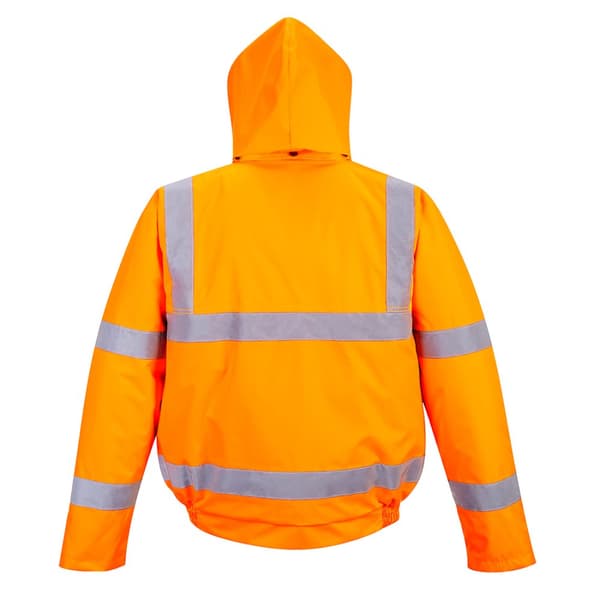 Portwest Bomberjacka för män i Hi-Vis Safety Bomber Jacket