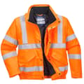 Miniatyrbilde 1 av 2: Portwest Mens Hi-Vis Safety Bomber Jacket