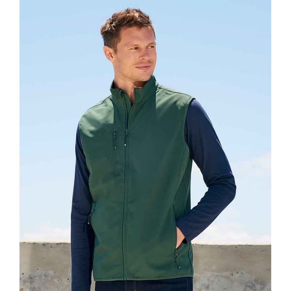SOLS Falcon Softshell Recycled Body Warmer för herrar