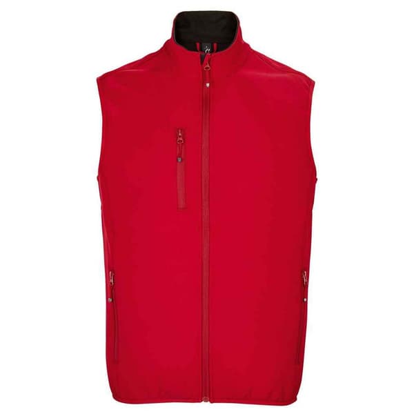 SOLS Falcon Softshell Recycled Body Warmer för herrar
