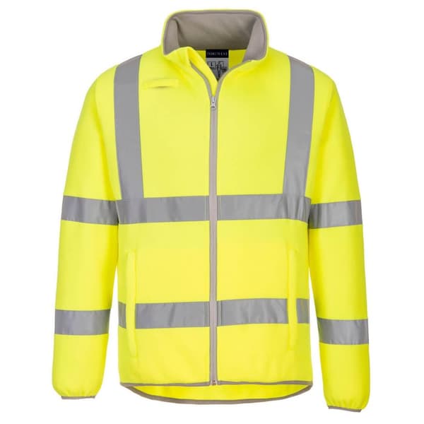Portwest Miljövänlig Hi-Vis Fleecejacka för män