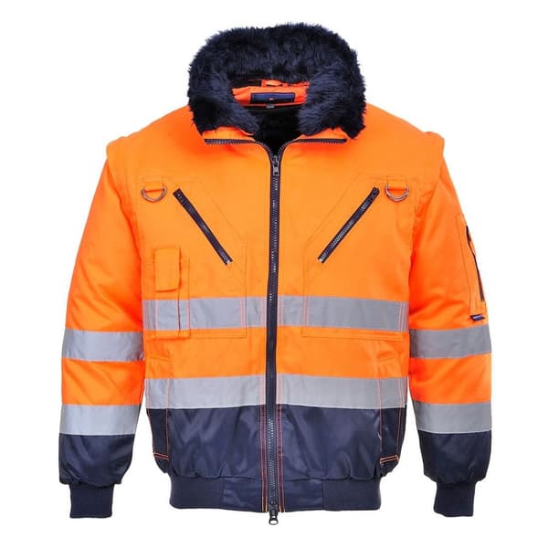Portwest Mens PJ50 Hi-Vis 3 In 1 Jacket