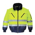 Miniatyrbilde 1 av 2: Portwest Mens PJ50 Hi-Vis 3 In 1 Jacket