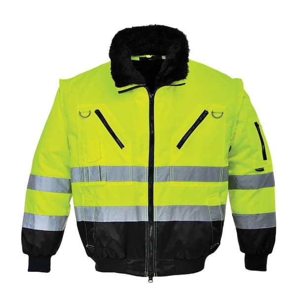 Portwest Mens PJ50 Hi-Vis 3 In 1 Jacket