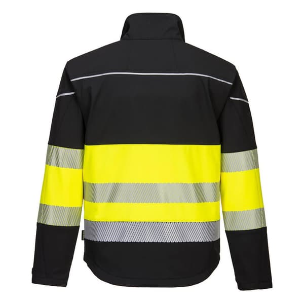 Portwest PW3 Hi-Vis 3 lager klass 1 Soft Shell Jacket för herrar