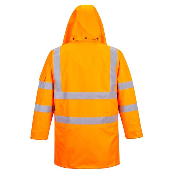 Portwest Mens Hi-Vis 7 In 1 Safety Traffic Jacket