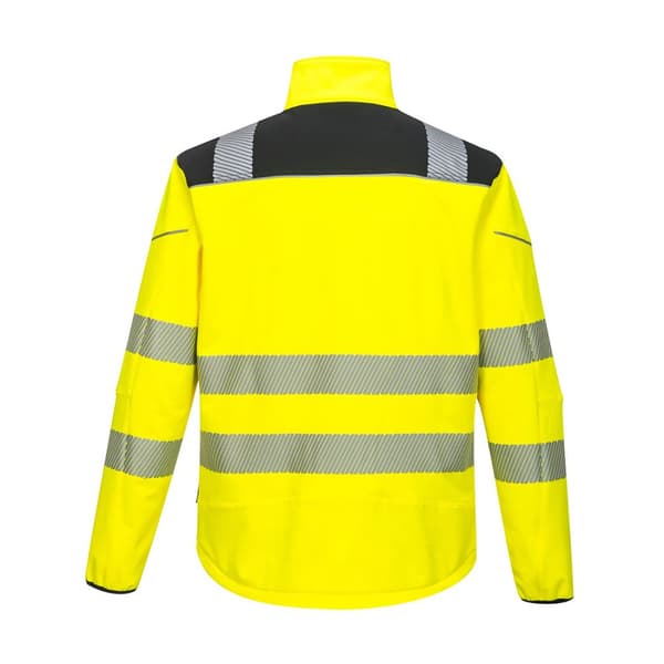 Portwest Mens PW3 Softshell Hi-Vis Jacket