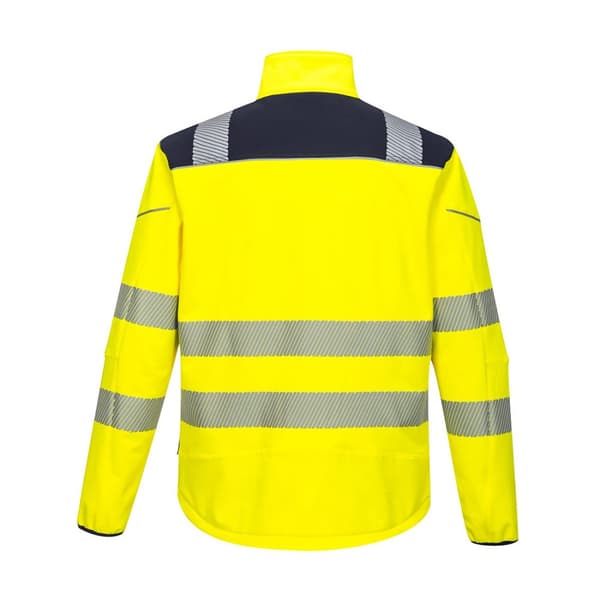 Portwest Mens PW3 Softshell Hi-Vis Jacket