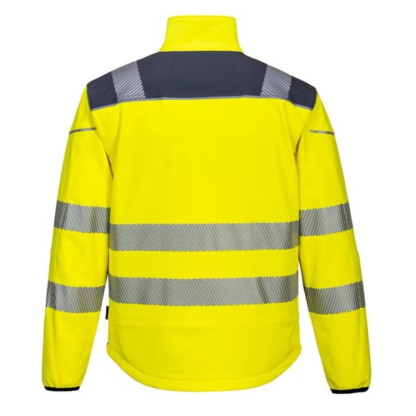 Portwest Mens PW3 Softshell Hi-Vis Jacket