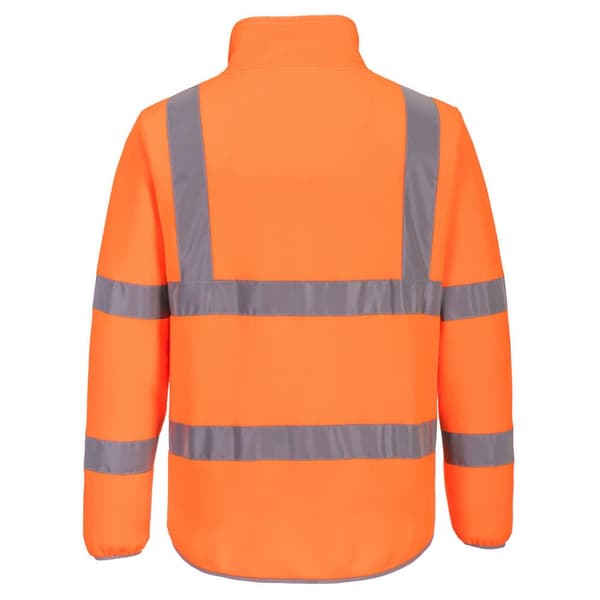 Portwest Miljövänlig Hi-Vis Safety Fleece Jacket för män