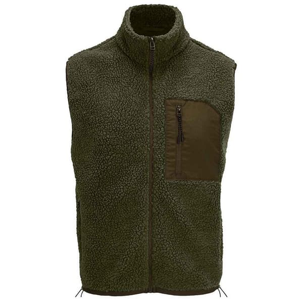 SOLS Unisex Fury Sherpa Body Warmer til voksne