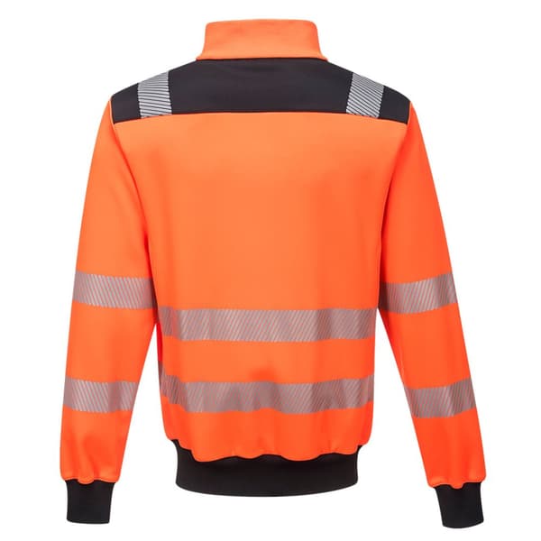 Portwest PW3 Hi-Vis-säkerhetströja med full dragkedja för män