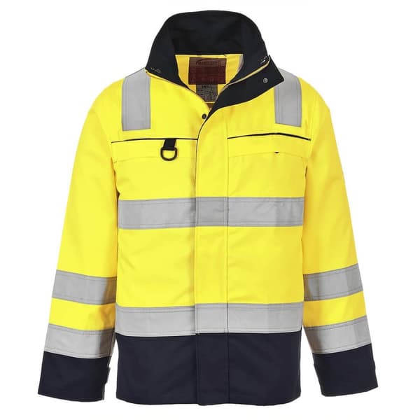 Portwest Hi-Vis multi-norm jakke til mænd Yellow/Navy XXL