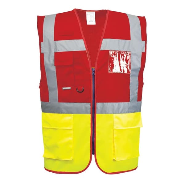 Portwest Mens Paris Contrast Hi-Vis Vest