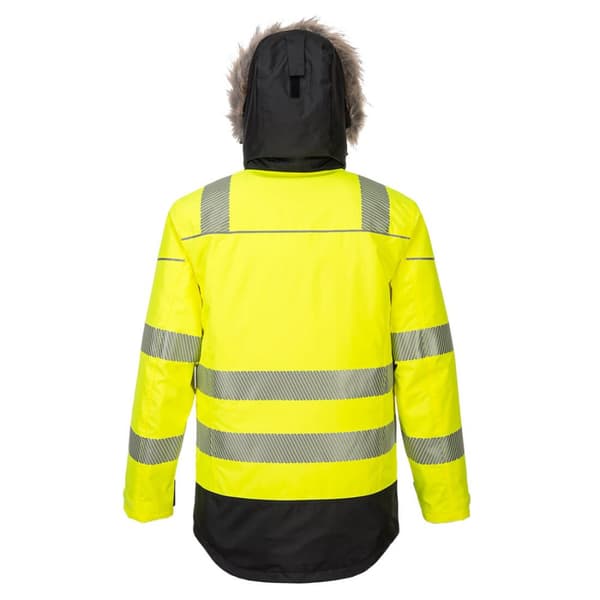 Portwest Mens PW3 Hi-Vis Winter Jacket