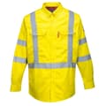 Miniatyrbilde 1 av 2: Portwest Mens Bizflame Hi-Vis Flame Resistant Shirt