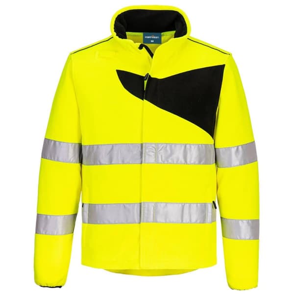 Portwest PW2 Fleece High-Vis Jacket för män