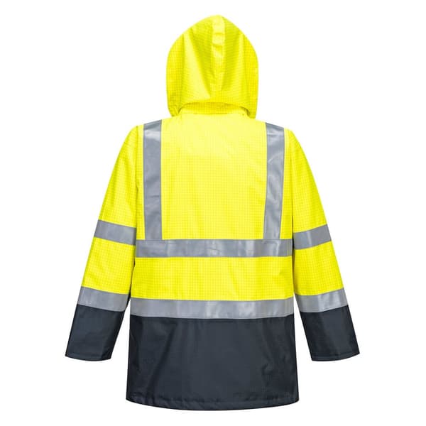 Portwest Herre Hi-Vis Bizflame Rain Multi-Norm jakke til mænd
