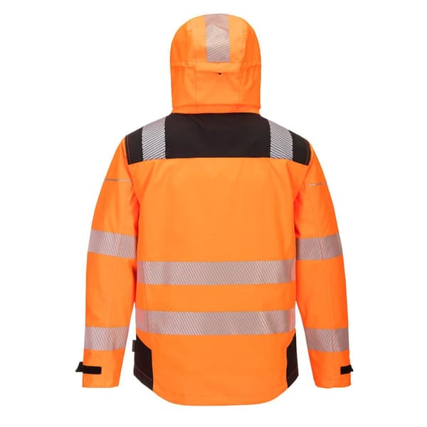 Portwest PW3 Hi-Vis sikkerheds-vandtæt jakke til mænd