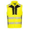 Miniatyrbilde 1 av 2: Portwest Mens Softshell Hi-Vis Body Warmer