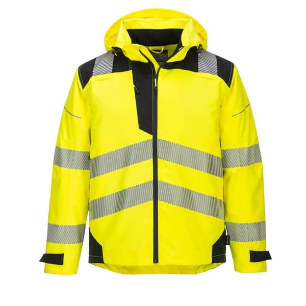 Portwest PW3 Extreme Hi-Vis vandtæt jakke til mænd
