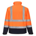 Miniatyrbilde 2 av 2: Portwest Mens Contrast High-Vis Soft Shell Jacket