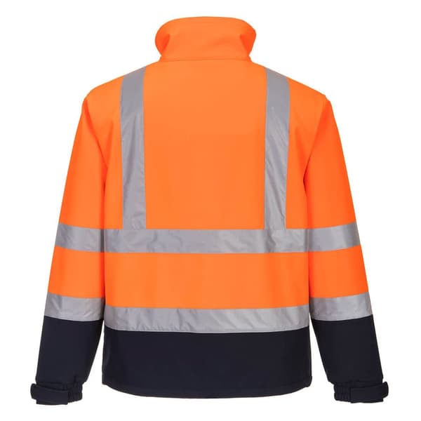 Portwest Mens Contrast High-Vis Soft Shell Jacket