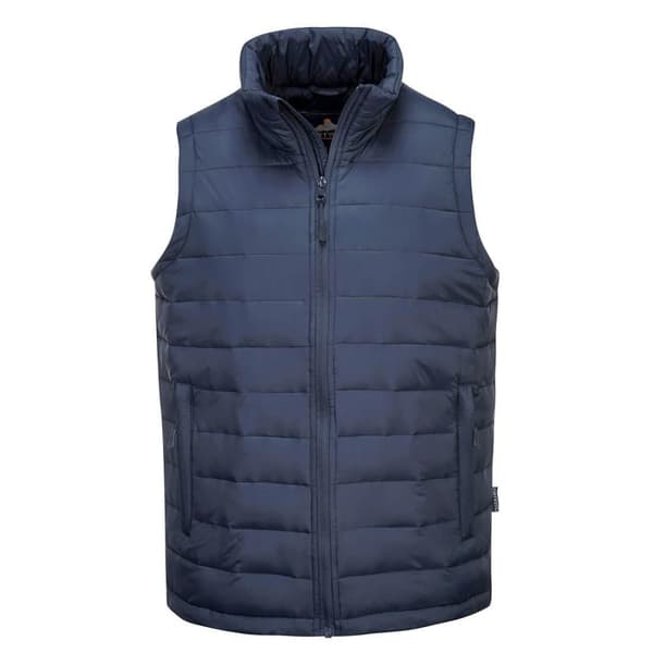 Portwest Mens Aspen Baffled Gilet Navy S
